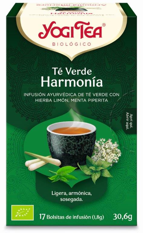 Yogi Tea Verde Armonía 17 x 1,8 g