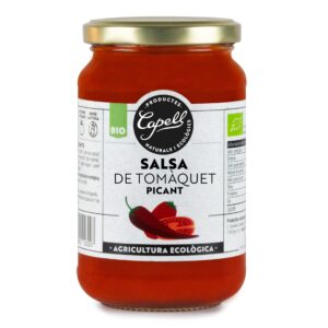 Salsa de tomate picante BIO  350gr