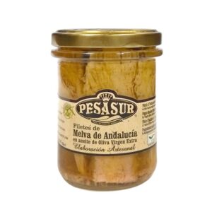 Filetes de melva Andalucía con AOVE ECO bote 195g  (IGP)