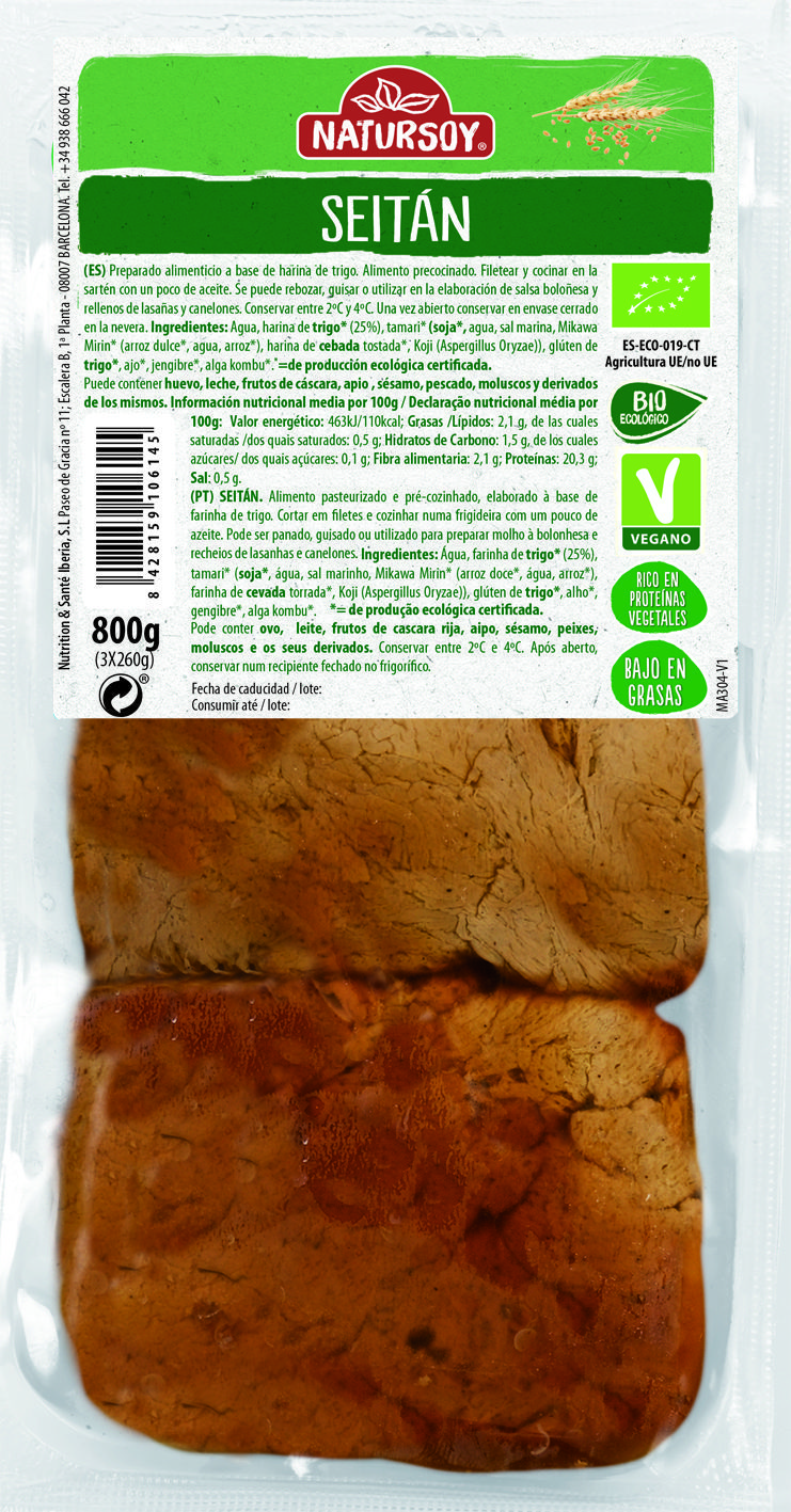 Seitán a granel 800g