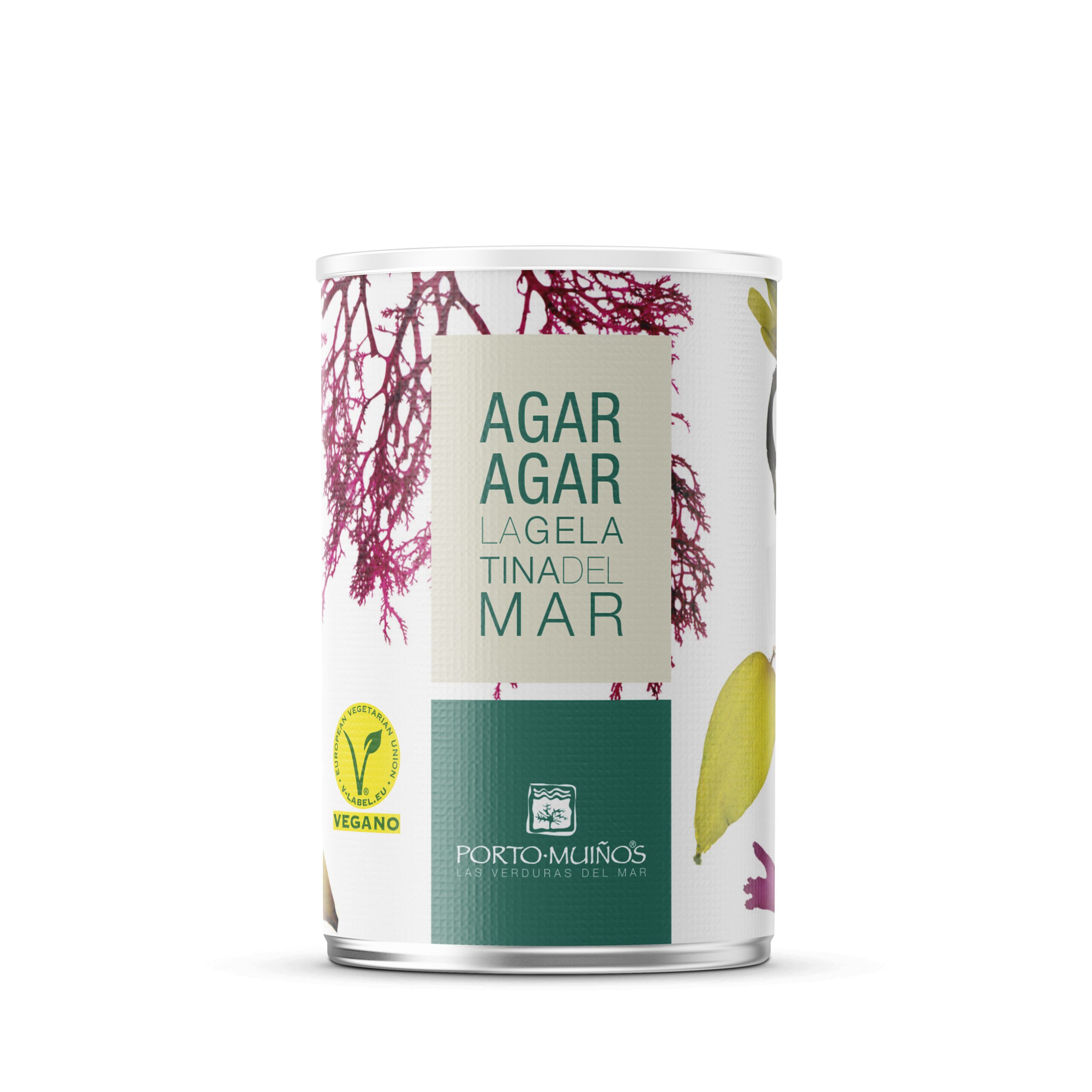 Agar Agar en polvo NO BIO, bote cartón 100gr