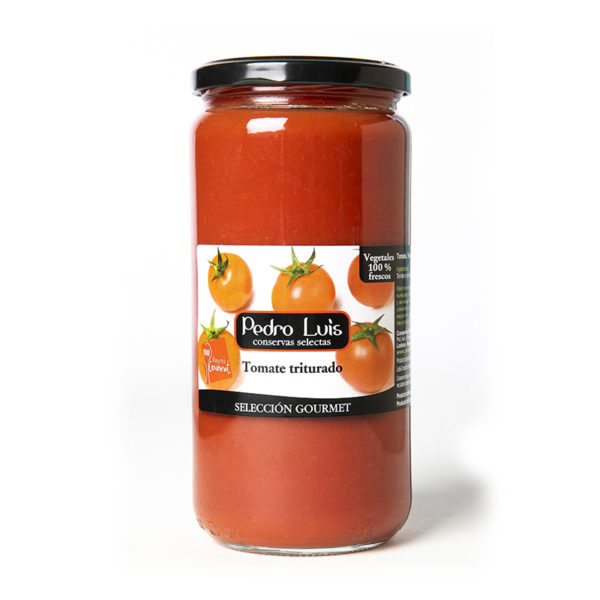 Tomate triturado (100% Tomate). 720 ml