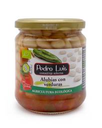 Alubia blanca con verduras. 370ml