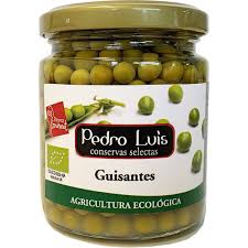 Guisantes finos al natural. Extra 250 ml