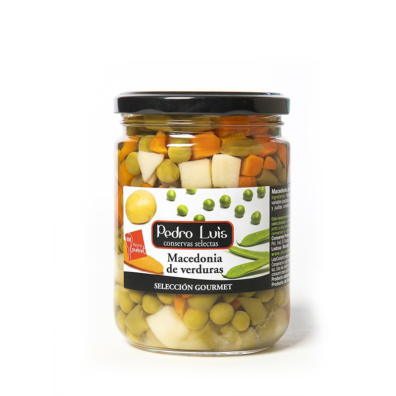 Macedonia de verduras. 370 ml